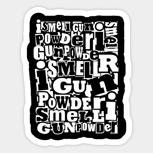 gun powder 2 Sticker by 2 souls